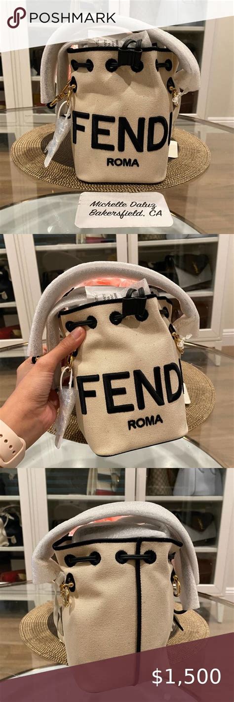 fendi mini mon tresor white|Fendi mon tresor monogram.